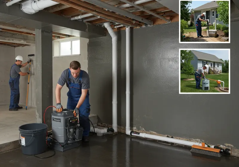 Basement Waterproofing and Flood Prevention process in Mint Hill, NC